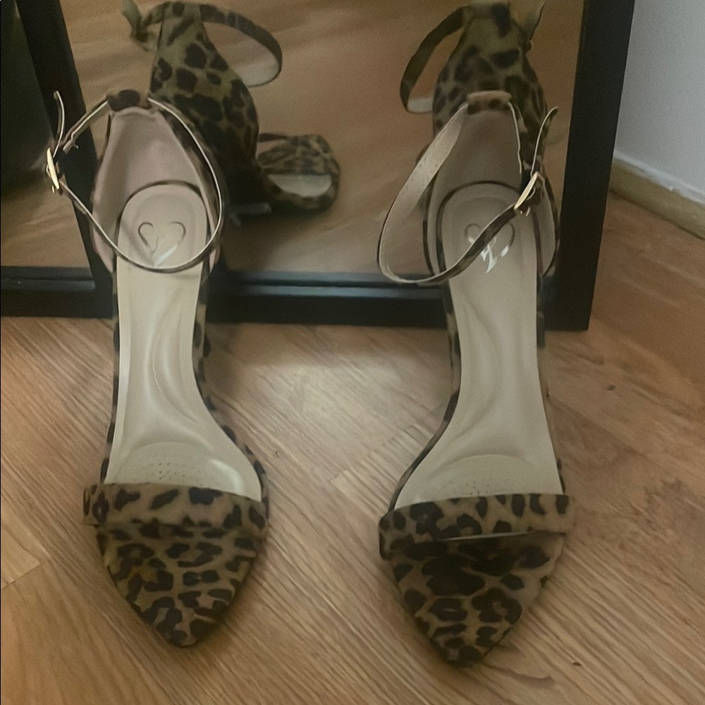 Leopard Print Women's Heels